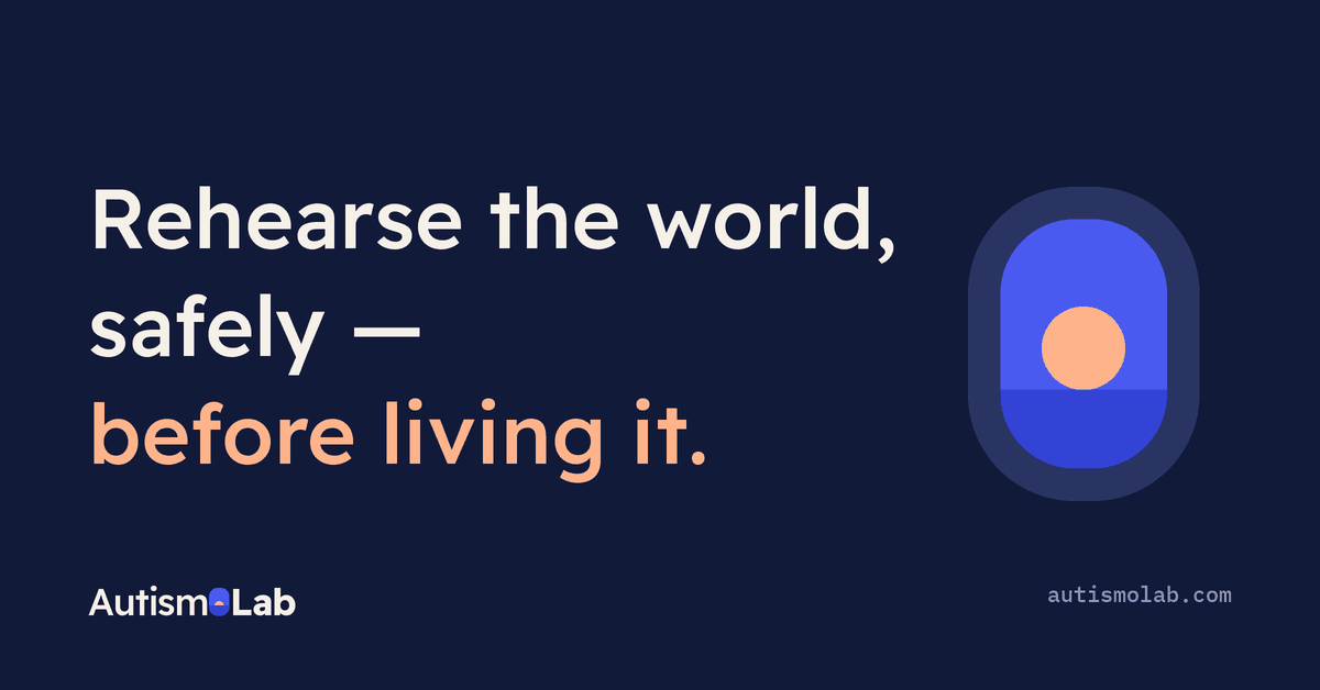 Animated slogan: Rehearse the world, safely — before living it